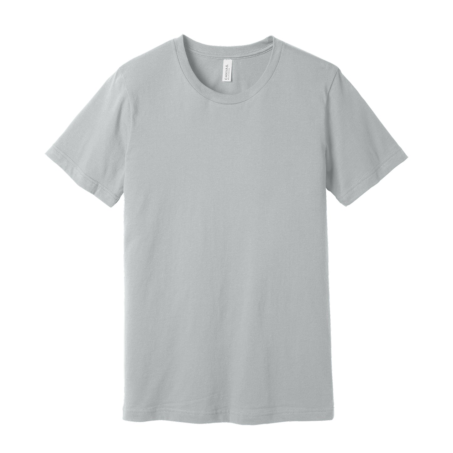 Front view of grey Premium Soft T-shirt