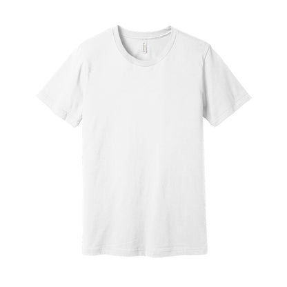 Front view of white Premium Soft T-shirt