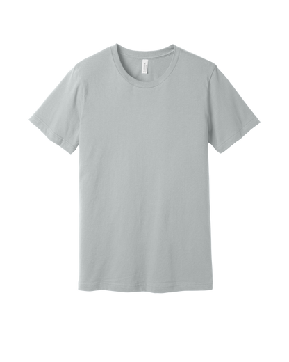 Front view of grey Premium Soft T-shirt