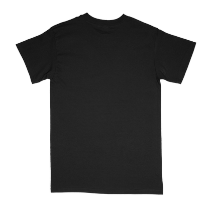 Back view of black Standard Basic T-shirt 