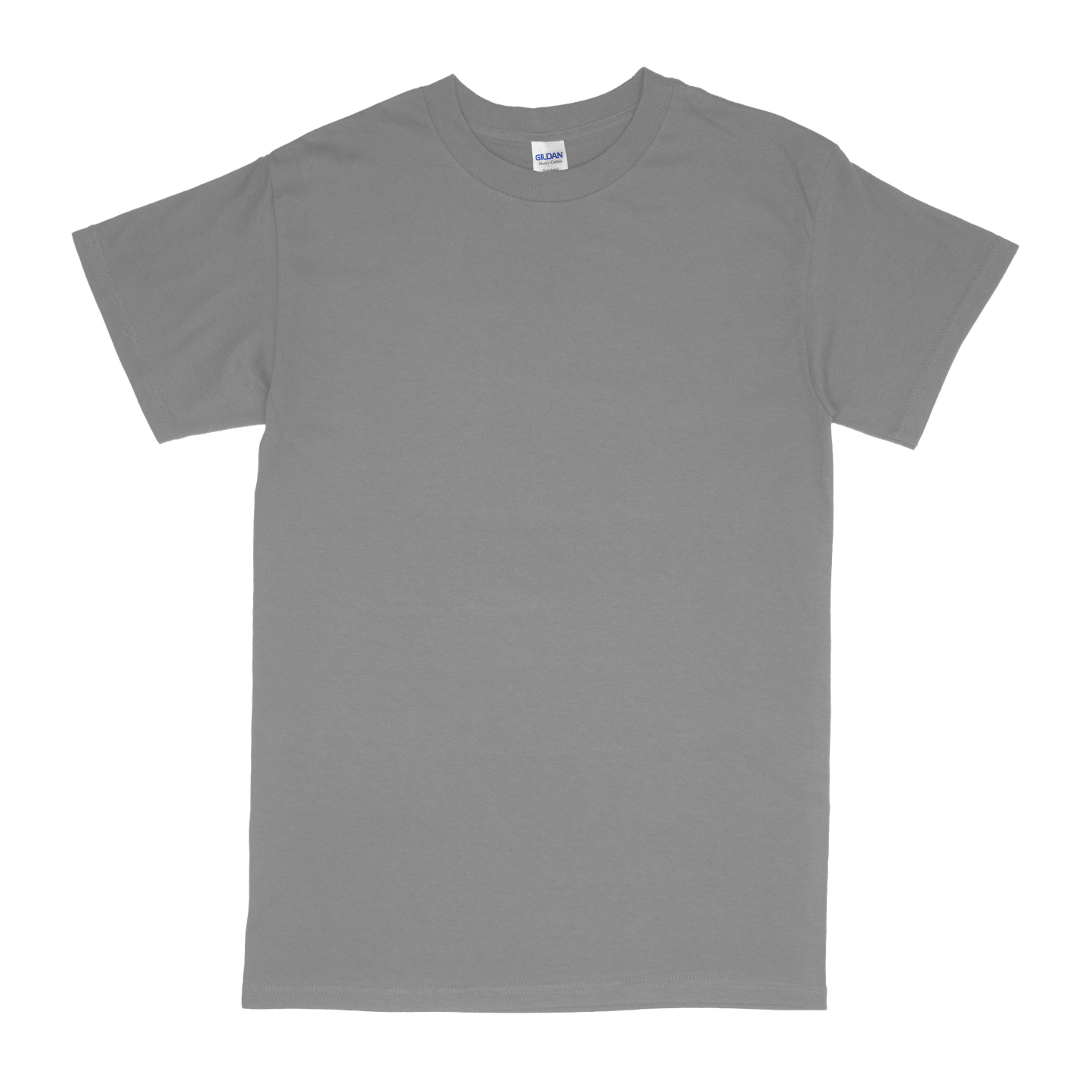 Front view of grey Standard Basic T-shirt