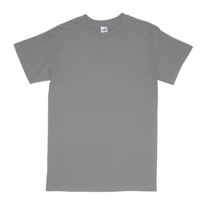 Front view of grey Standard Basic T-shirt