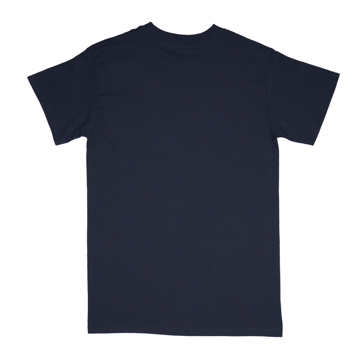 Back view of navy blue Standard Basic T-shirt