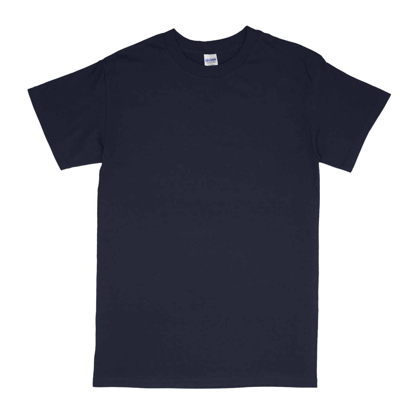 Front view of navy blue Standard Basic T-shirt