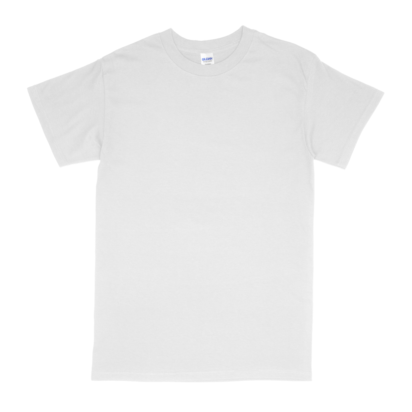 Front view of white Standard Basic T-shirt